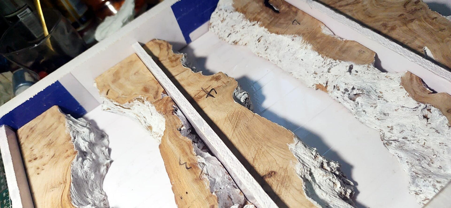 Whale Sharks Divers Epoxy Lamps, Artisan Wood Resin Lamps, Ocean Cave Night Lights, Home Desk Decor, Unique Gift. - HiJenney