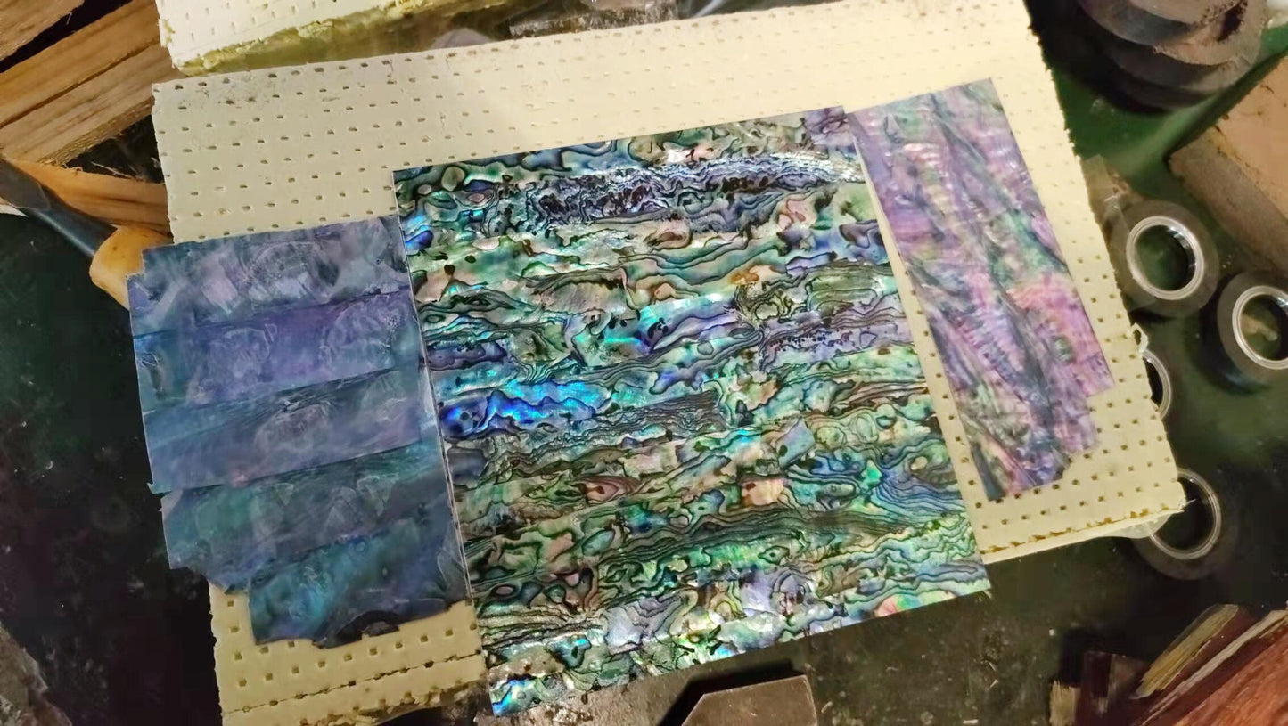 Cute Little Mermaid Nacre Wood Comb, Silver Mother Of Pearl Comb, Red Sandalwood Comb, Custom Jewelry Gift. - HiJenney