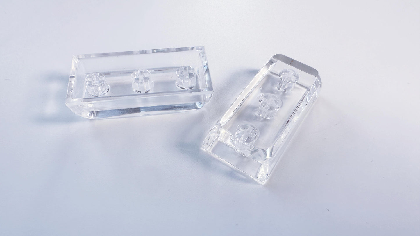 Artisan Custom Clear Resin Keycaps, Crystal Transparent Backlit Keycaps, Mechanical Keyboard, Personalized Gaming Setups. - HiJenney