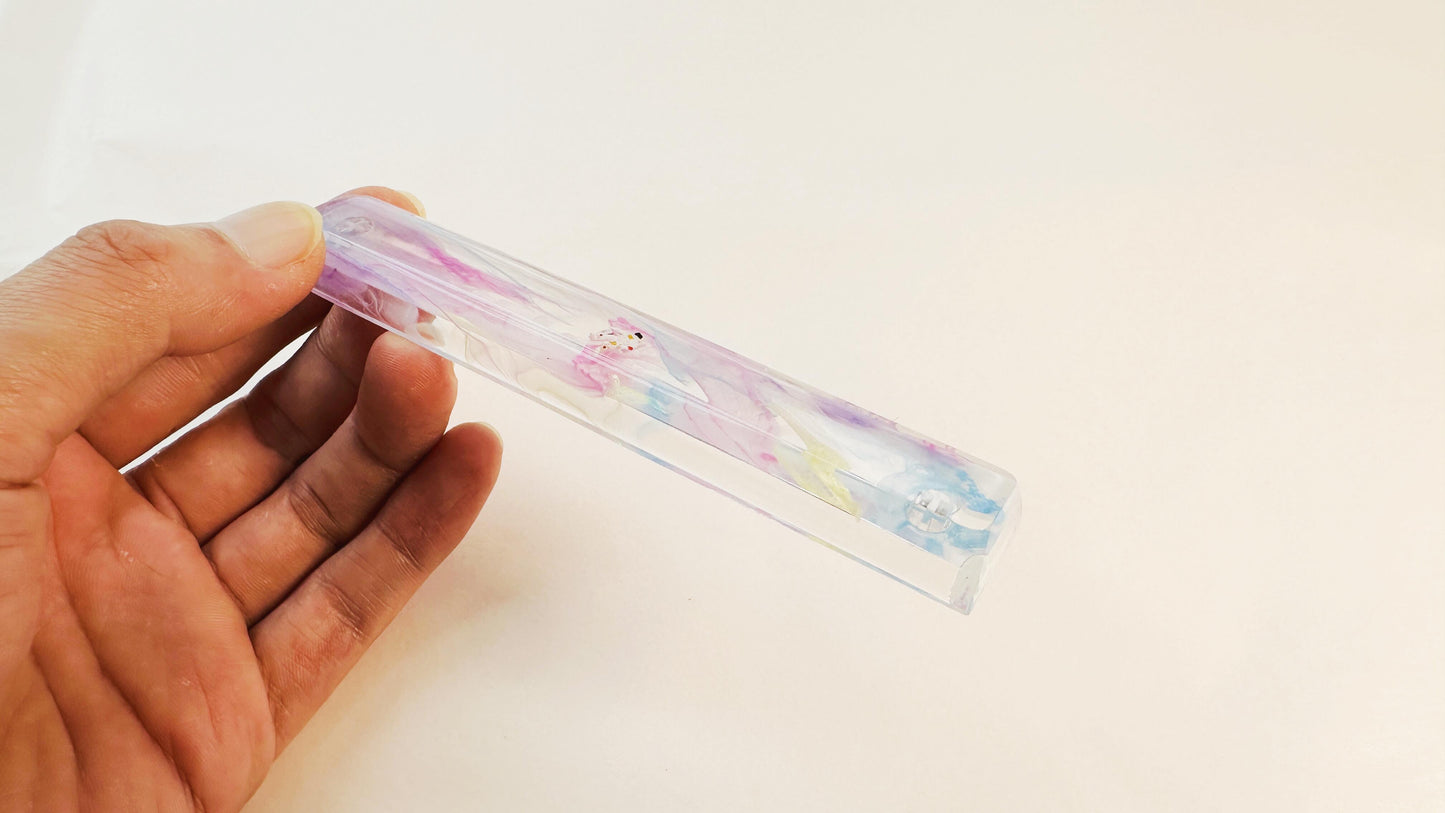 Artisan Astronaut Clear Keycaps, Custom Colorful Resin Keycaps, Personalized Mechanical Keyboard Keycaps, Gift Ideas. - HiJenney