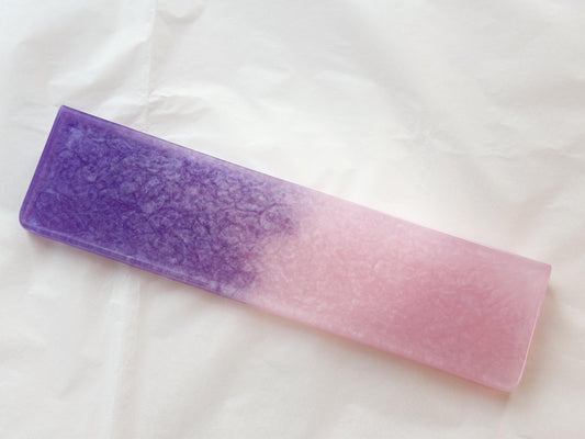 Purple Pink Himalayan Salt Wrist Rests, Handmade Custom Wrist Rests, Gaming Desk Setups, Personalized Gift. - HiJenney