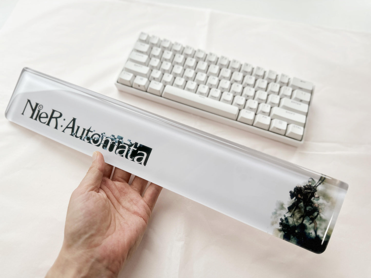 Anime Video Game Wrist Rests, Print On Demand, Custom Photo, Logo, Letters, Artisan Resin Wrist Rests, Personalized Gift. - HiJenney