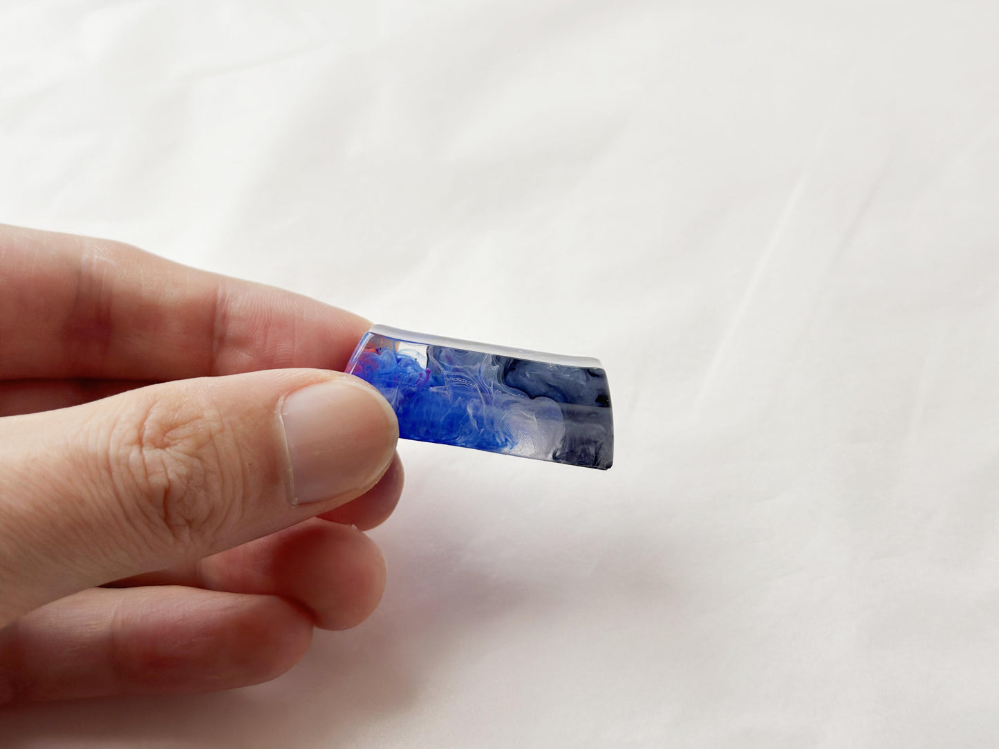 Dark Matter Keycaps, Artisan Resin Custom Keycap, Quantum Purple Universe Keycap, Personalized Gaming Setups. - HiJenney