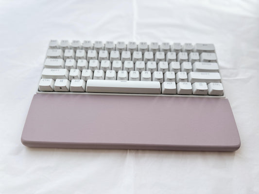 Pink Quartz Wrist Rest, Keyboard Wrist Rest, Quartz Stone Wrist Rest, Gaming Setups, Desk Decor, Personalized Gift. - HiJenney