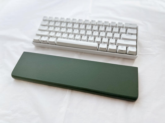 Army Green Quartz Wrist Rest, Custom Size Keyboard Wrist Rest, Quartz Stone Wrist Rest, Gaming Setup. - HiJenney