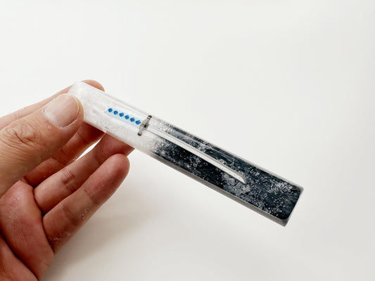 Black White Anime Katana Spacebar Keycaps, Artisan Resin Custom Keycaps, Mechanical Keyboard Keycaps, Gaming Setup Gift. - HiJenney