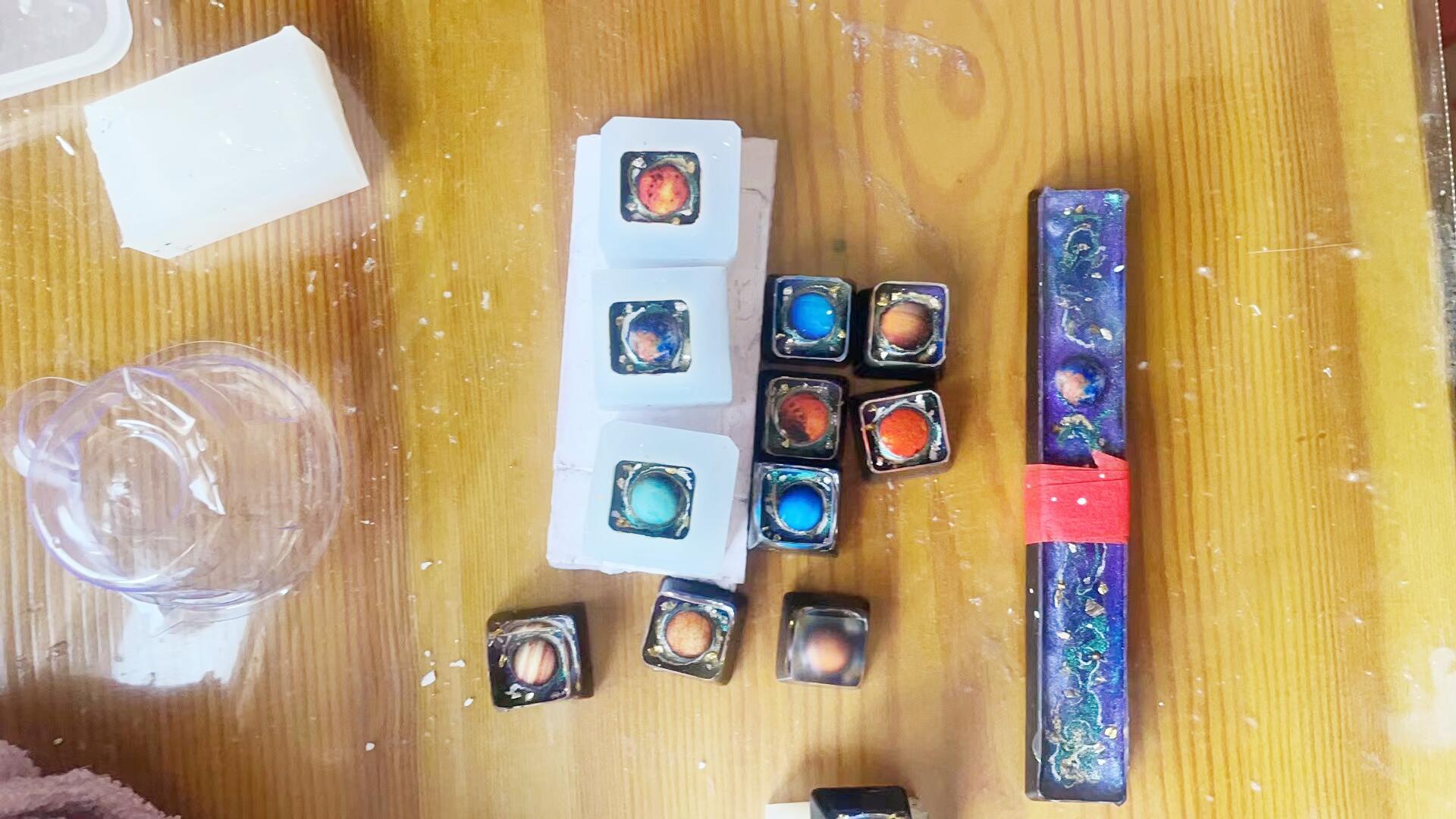 Solar System 8 Planet Keycap, Earth, Sun, Mars Keycaps, Universe Space Galaxy Keycap, Artisan Mechanical Keyboard Keycap, Gift. - HiJenney