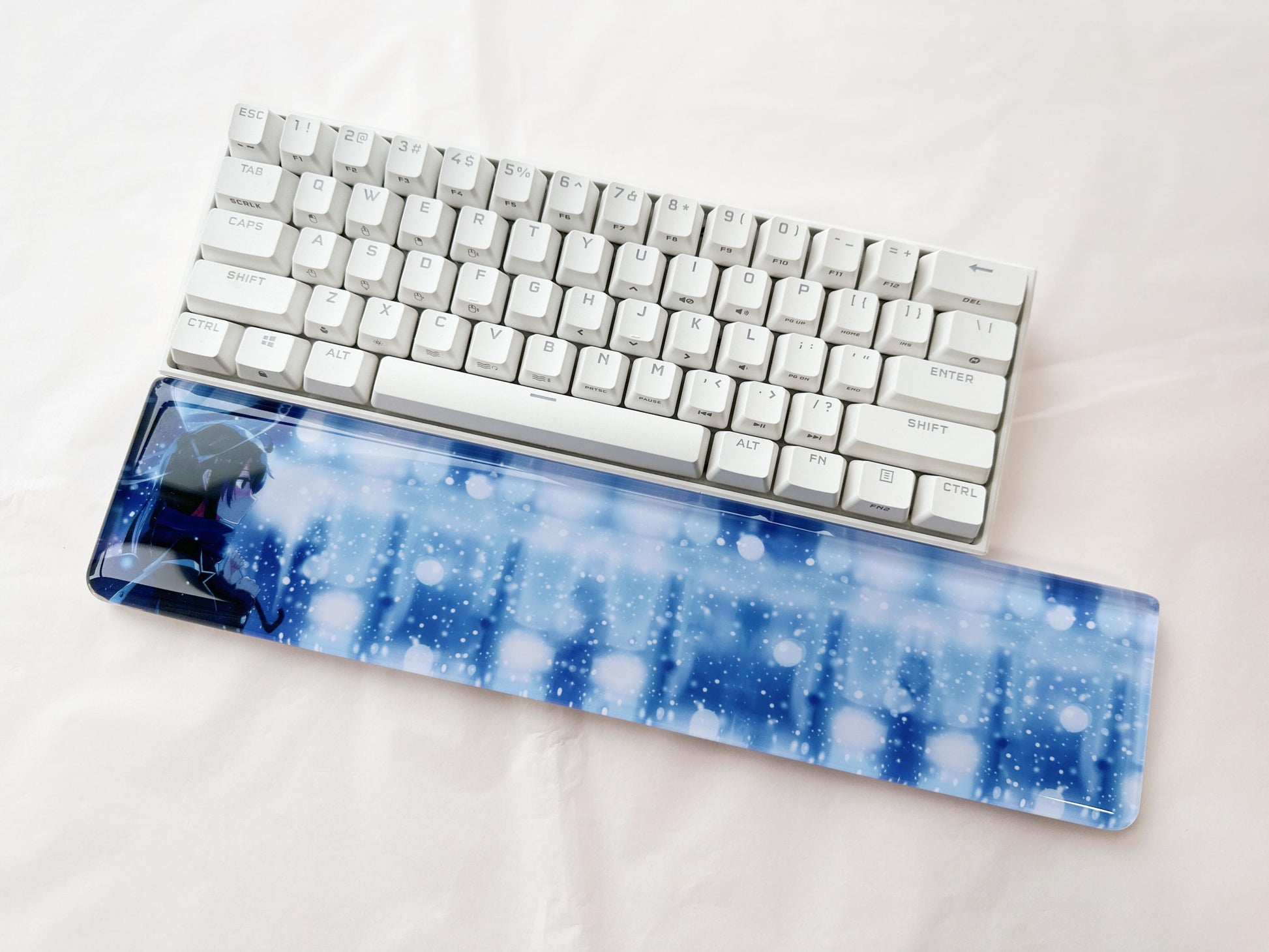 Anime Girl Wrist Rest, Video Game Poster Wrist Rest, Photo Wrist Rest, Print On Demand Wallpaper Wrist Rest, Personalized Gift. - HiJenney