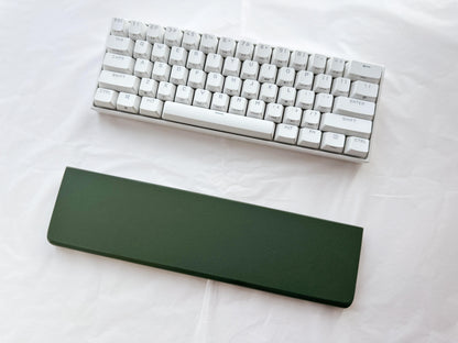 ArmyGreen Quartz Wrist Rest, Keyboard Wrist Rest, Quartz Stone Keyboard Wrist Rest, Office, Game Desk Decor Gift. - HiJenney