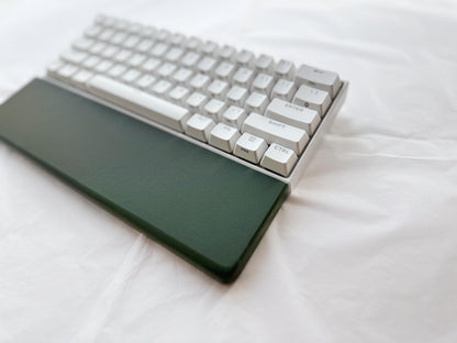 ArmyGreen Quartz Wrist Rest, Keyboard Wrist Rest, Quartz Stone Keyboard Wrist Rest, Office, Game Desk Decor Gift. - HiJenney