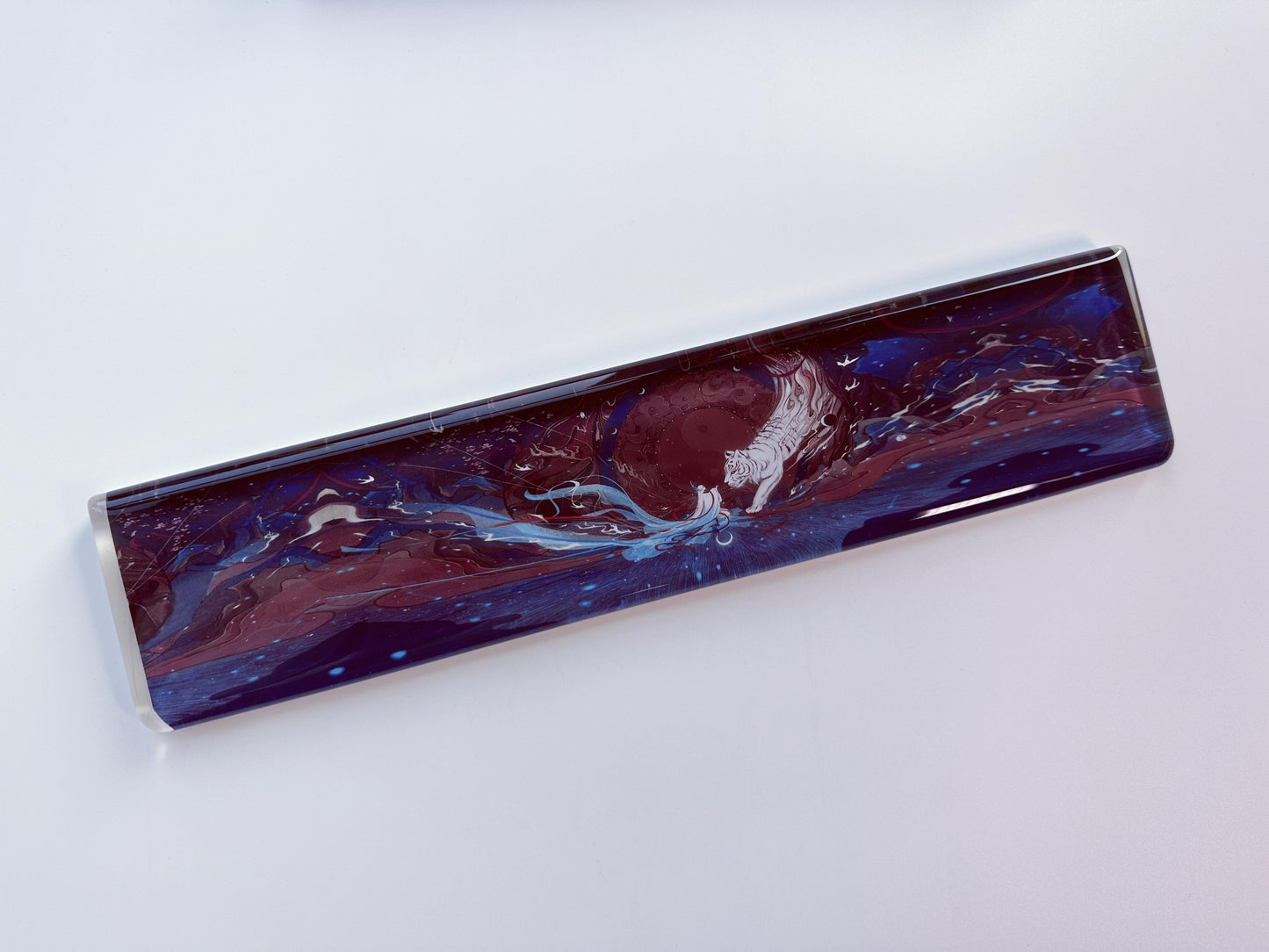 Anime Poster Sticker Wrist Rest, Print On Demand, Wrist Rest, Artisan Resin Keyboard Wrist Rest, Custom Personalized Gift. - HiJenney