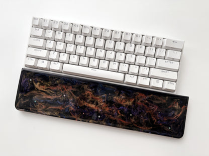 Mysterious Universe Wrist Rest, Artisan Keyboard Wrist Rest, Game Desk Decor, Office Deskt Gifts. - HiJenney