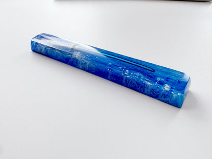 Katana Space Keycap, Royal Blue Keycap, Artisan Resin Keycap, Japanese Anime Keycap, Keyboard Keycap, Custom Unique Gift. - HiJenney