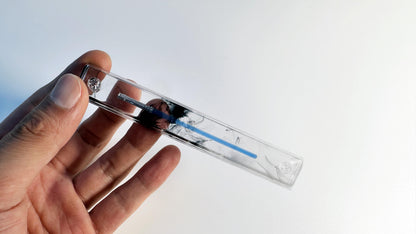 Star Wars Blue Lightsaber Keycap, Light Sword Spacbar Keycap, Artisan Clear Resin Transparent Keycap, Custom Gaming Setup. - HiJenney