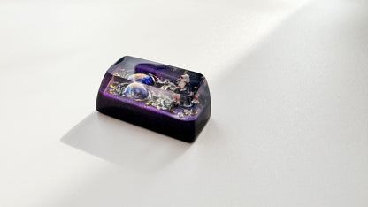 Astronaut Earth Planet Keycap, Universe Galaxy Keycap, Artisan Resin Keycap, Mechanical Keyboard Keycap, SA, OEM Keycap. - HiJenney